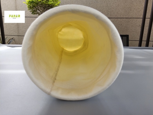 Sachet filtre du polyester 550GSM acrylique pour résistant alcalin de collecteur de poussière