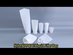 Industrie des lubrifiants Polyester Filtreur de liquide sac / sac à mailles de 400 microns