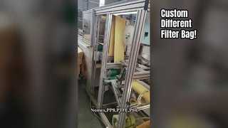 Sachet filtrant en polyester Nomex PTFE