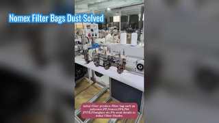 Sacs filtrants industriels Nomex pour le contrôle de la poussière