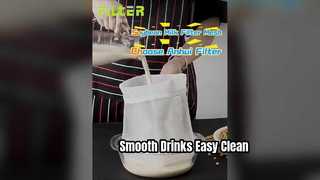 Lait de soja, sac filtre à jus