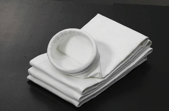 Professional Dust Collector Polyester Filter Bags Anti - Acid Anti - Alkali 450gsm~550gsm