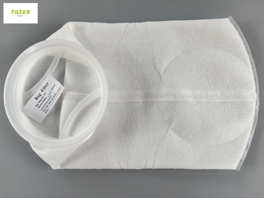 PTFE pp arrosent le sachet filtre 100 microns avec l'anneau en plastique