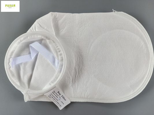 PTFE pp arrosent le sachet filtre 100 microns avec l'anneau en plastique