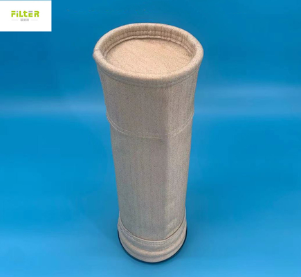450gsm - sachet filtre de 550gsm Aramid Nomex pour l'usine de ciment de centrale d'usine sidérurgique