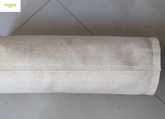 Sachet filtre industriel fait sur commande de 550GSM Nomex Aramid avec le fil de solides solubles