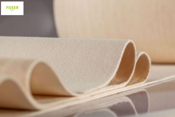 Tissu filtrant 450gsm - 550gsm de micron de Nomex Aramid 50m/Roll