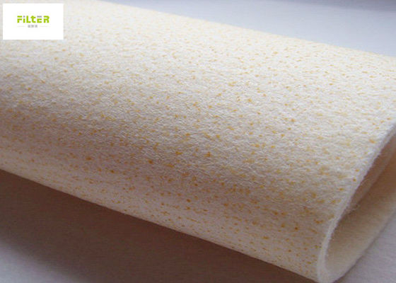 Sac à hautes températures de tissu filtrant de la poussière de Nomex Aramid pour la poussière de charbon de bois