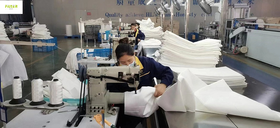L'aiguille de Nomex PPS PTFE de polyester a senti le sachet filtre non tissé pour l'équipement de la poussière