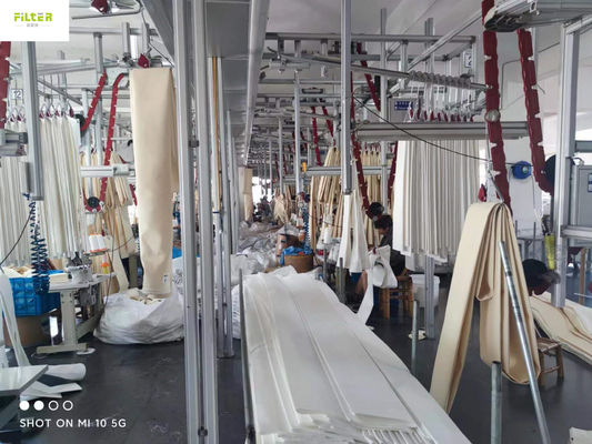 L'aiguille de Nomex PPS PTFE de polyester a senti le sachet filtre non tissé pour l'équipement de la poussière