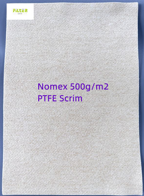 Le polyester 550GSM aiguille de tissu filtrant de 0,3 microns s'est senti
