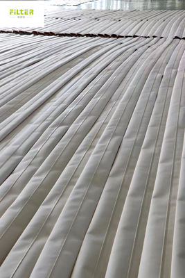 Sachet filtre de Baghouse PTFE de fibre de 100% PTFE pour le traitement de vapeur