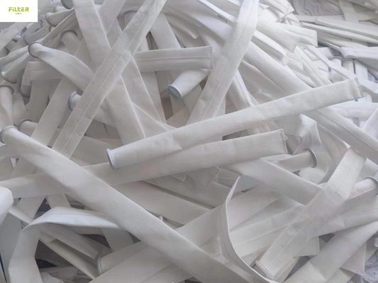 Sachet filtre non tissé industriel 450GSM de polypropylène de collecteur de poussière