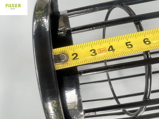 Cage de sachet filtre de collecteur de poussière avec le matériel acier au carbone/SS304/316/316L