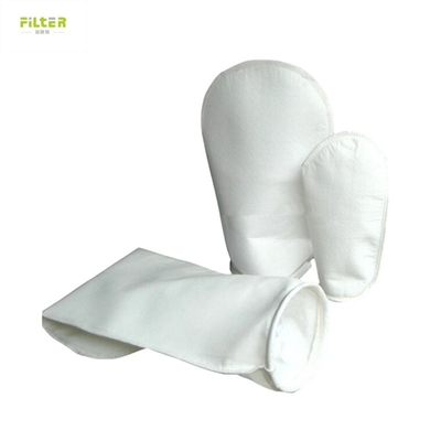 Sac de filtre à liquide en nylon en PE en PP avec plaque en plastique et fond en V