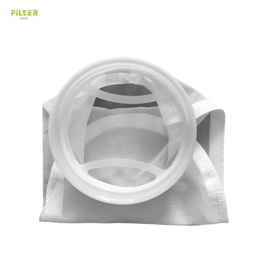 Sac de filtre liquide LPE avec corps de sac cousu / soudé et plastique / métal / brut / haut de corde