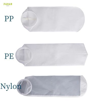 PTFE Nylon PP PE Filtreur de liquide sac de 7 pouces de diamètre avec 18 cm de longueur