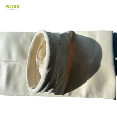 Nomex/PPS/PTFE/Fibre de verre avec sac filtre à poussière à haute température à membrane en PTFE