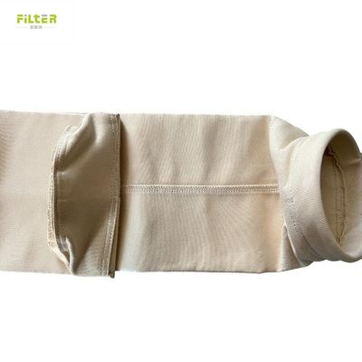Nomex/PPS/PTFE/Fibre de verre avec sac filtre à poussière à haute température à membrane en PTFE