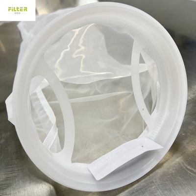 1 5 10 25 50 75 100 150um Polyester Filtre à filet avec anneau en plastique