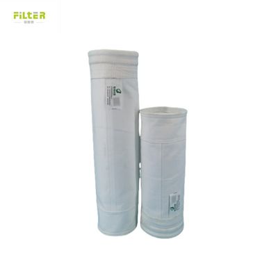 550GSM Nomex Polyester avec membrane PTFE Filtre à manches avec bandes à rayures SS304