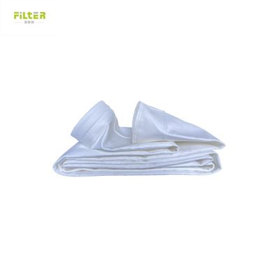 550GSM Nomex Polyester avec membrane PTFE Filtre à manches avec bandes à rayures SS304