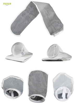 Sacs à filtre à liquide résistant aux produits chimiques industriels Polyester de nylon et polypropylène Options pour les applications à haute température