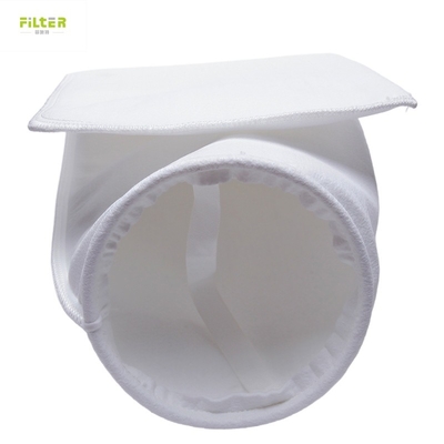 Sacs de filtrage liquide en nylon et en polyester pour la filtration à haute température en tailles sur mesure pour la filtration industrielle