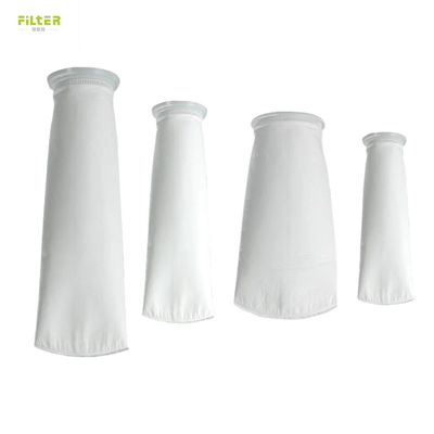 Sacs de filtrage liquide en nylon et en polyester pour la filtration à haute température en tailles sur mesure pour la filtration industrielle