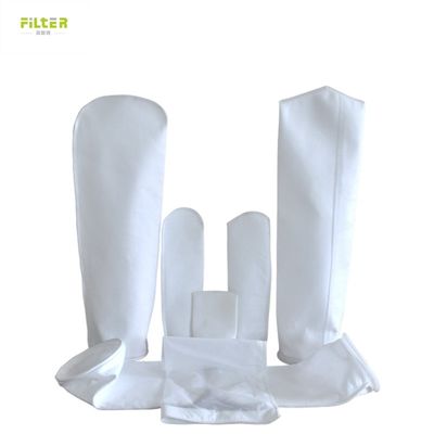 Sac de filtre liquide à fond chaud avec anneau en plastique pour une installation facile, résistance à l'alcalinité