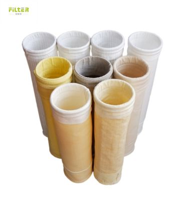 Collecteur de poussière à haute température Nomex PTFE PPS Filtre à manches