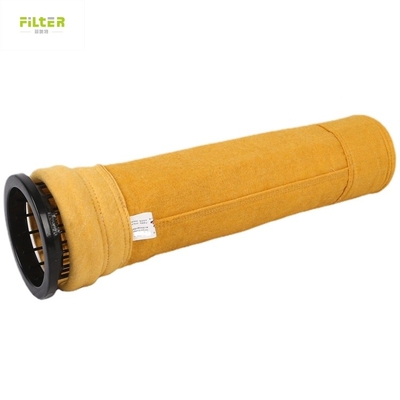 Sac de filtre P84 à haute température en polyamide Nomex PTFE pour le collecteur de poussière