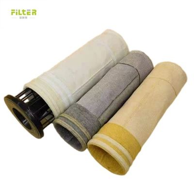 Sac de filtre antistatique industriel personnalisé avec membrane en PTFE pour les besoins de filtration à haute température