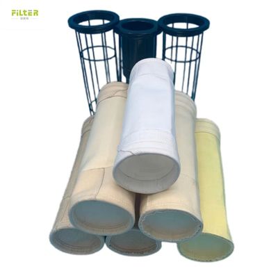 Polyester anti-statique avec membrane PTFE Polyester Felts Filtre sac pour le collecteur de poussière
