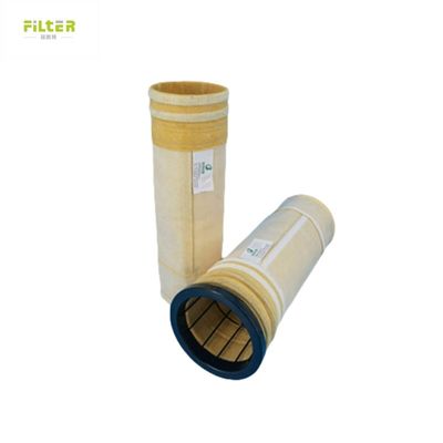 Utilisation du filtre à air Nomex Polyester PPS PTFE Filtre en fibre de verre pour usine de mélange d'asphalte