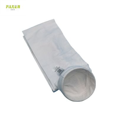 Sac de filtre pour l'incinération des déchets en PTFE revêtu d'aiguille de feutre résistant aux températures élevées