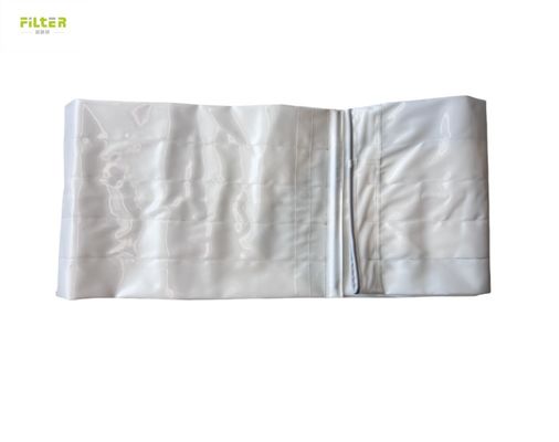 Sacs filtrants en tissu polyester 500gsm de forme ronde pour la poussière industrielle