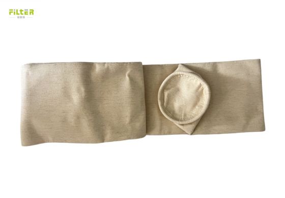 Fabrication Sac à filtre en polyester Nomex Aramid Collecteur de poussière Sac à filtre à air
