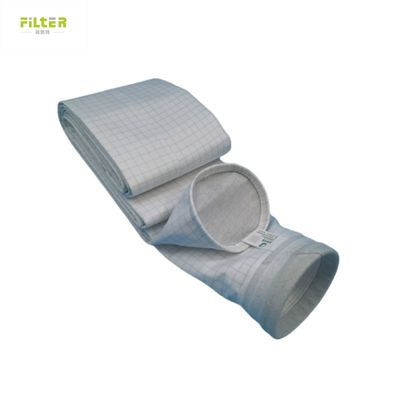 Sac filtrant en Nomex 550gsm pour dépoussiéreur, sac filtrant à air 130X5000mm