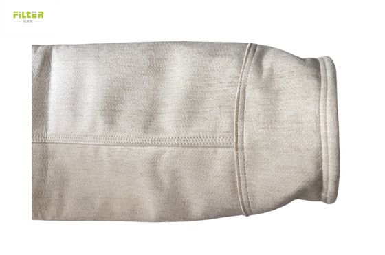 Sac filtrant en aramide thermofixé de 2,0 mm d'épaisseur pour dépoussiéreur, tailles personnalisées