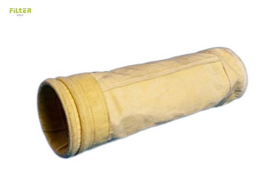 Sac de filtre en polyester de diamètre et de longueur personnalisables avec une résistance à l'abrasion compétitive et forte pour l'industrie