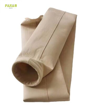 Heat resistant Nomex PTFE Fiberglass P84  dust bags for Industrial boilers