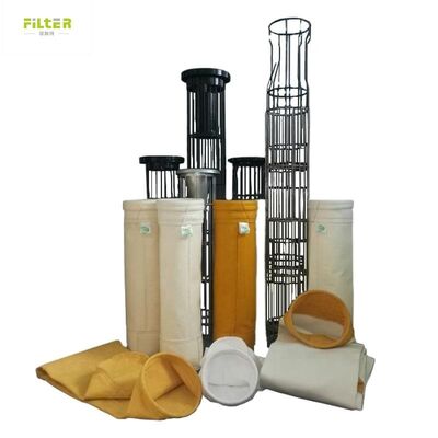 Long life P84 Aramid Polyester PPS PTFE Filter Bag for Steel Plant