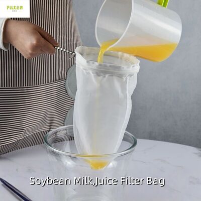 Ultra Fine Mesh Nut Milk Filter Bag for Soymilk Juice Making