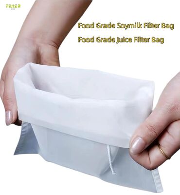 Sac de filtre à pulpe à corde de traction étanche à la production de jus et de lait de soja