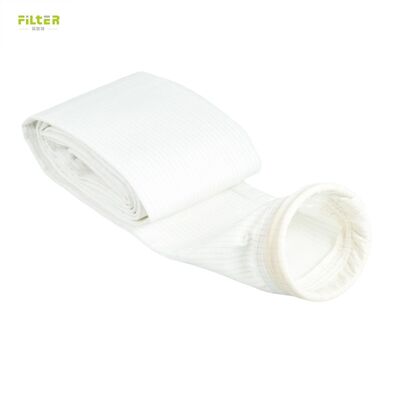 Sac de filtre à aramide industriel avec filtrage par aiguille et fond renforcé pour une efficacité accrue de la collecte de poussière