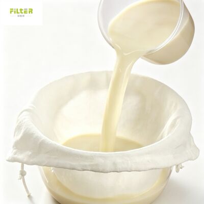 Sac filtre liquide nylon durable maille alimentaire réutilisable plusieurs options micron fermeture cordon
