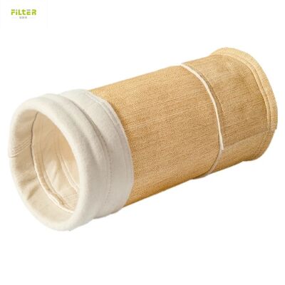 Sacs à filtres en PTFE à haute température Aramid Nomex PPS Polyester pour l'industrie chimique