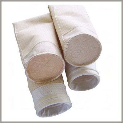 Sachet filtre de Nomex Aramid d'usine de ciment avec de l'alcali de membrane de PTFE anti-