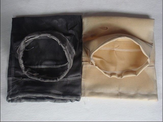 Sac de filtre en fibre de verre répulsif contre l'huile et l'eau 630GSM Longueur personnalisée